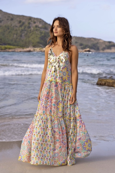 bohemian long dress INNIKA - Miss June