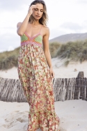 bohemian summer long dress BARI - Miss June