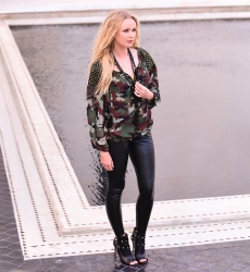 blouse manche longue boheme ARMY - Miss June