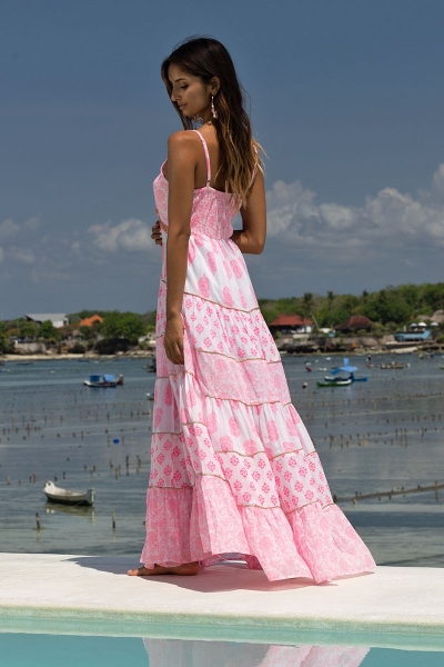 bohemian long dress CLAUDIA - Miss June
