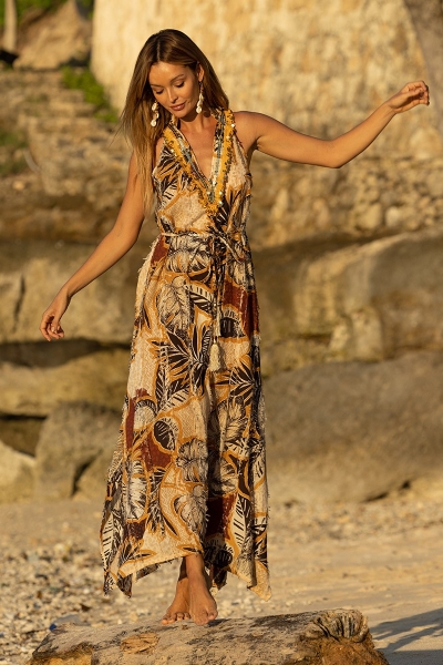 bohemian long dress AELIA - Miss June