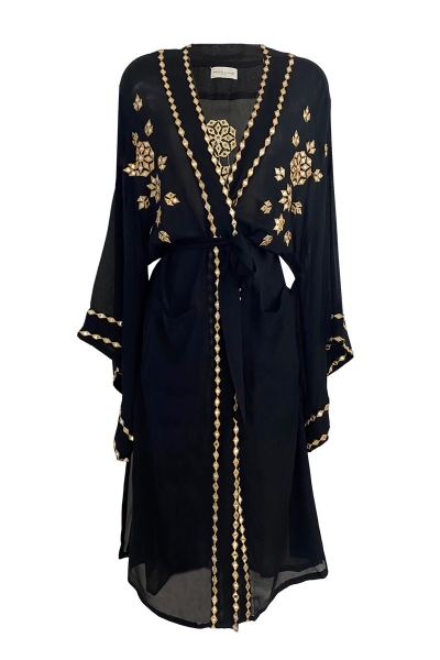 long sleeve bohemian chic long kimono BETHANY - Miss June