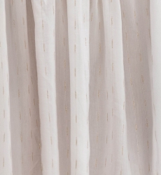 Kurzes Kleid Janice – weiß – lange Ärmel – V-Ausschnitt – verstellbarer Gürtel – Miss June Paris – 6