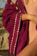 long sleeve bohemian short kimono ESTELLA - Miss June
