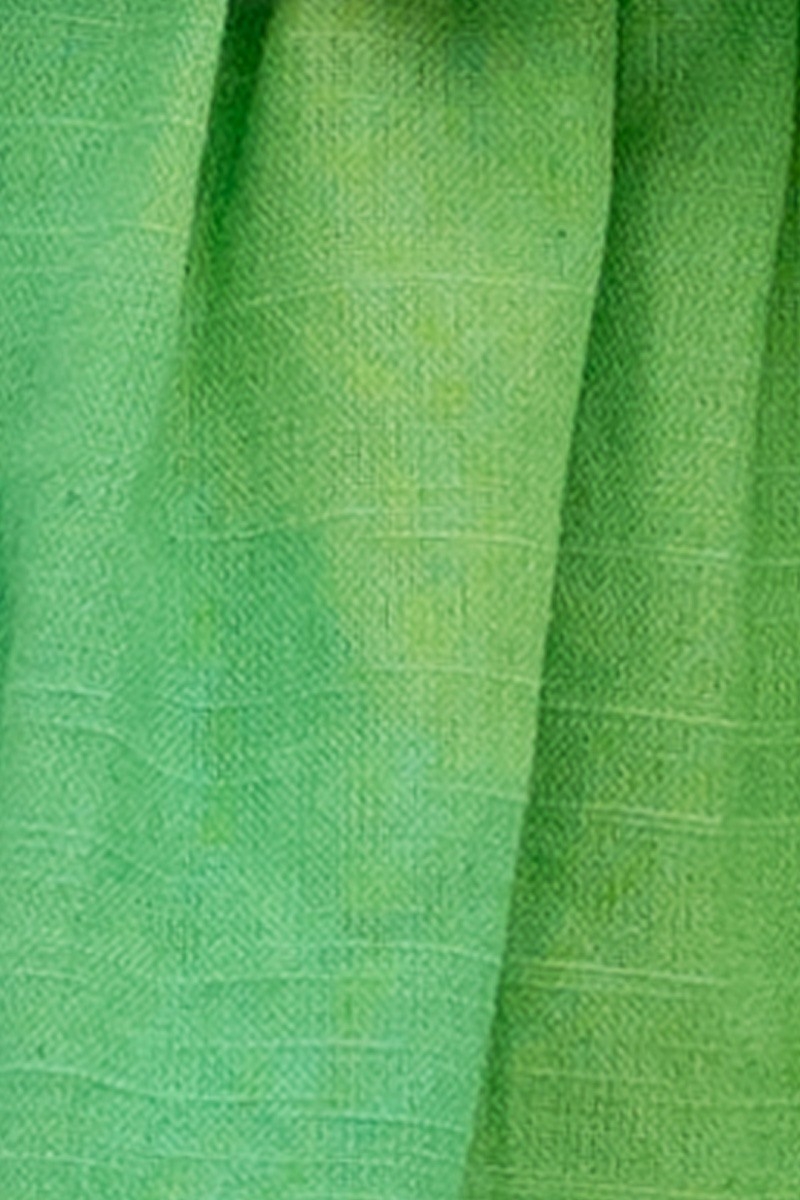 Falda Lelya – verde/agua – detalles bordados – estilo fruncido – estampado tie-dye – bohemio – Miss June Paris – 6