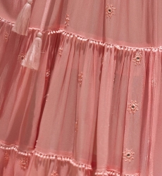 vestido largo rosa bohemio KATE - Miss June